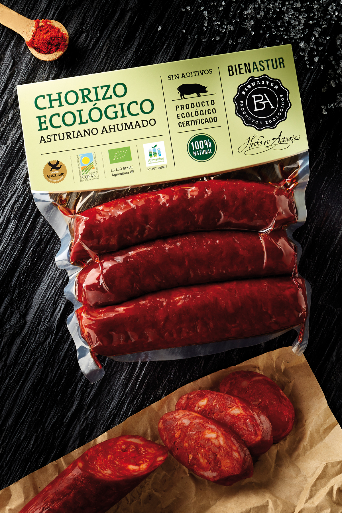 Chorizo Ecológico Bienastur 300 g