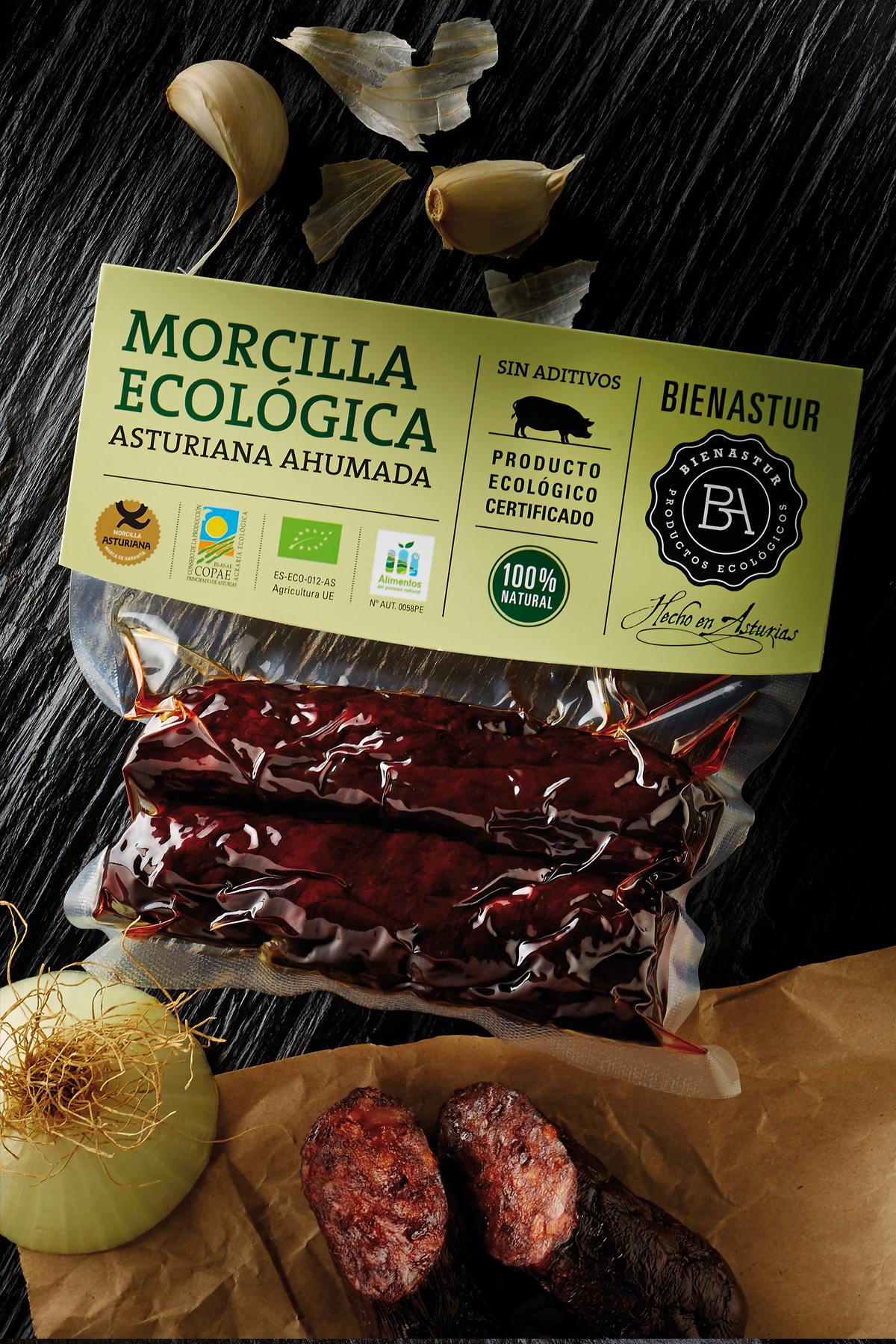 Morcilla Ecológica Bienastur 200g